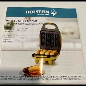 holstein waffle stick maker